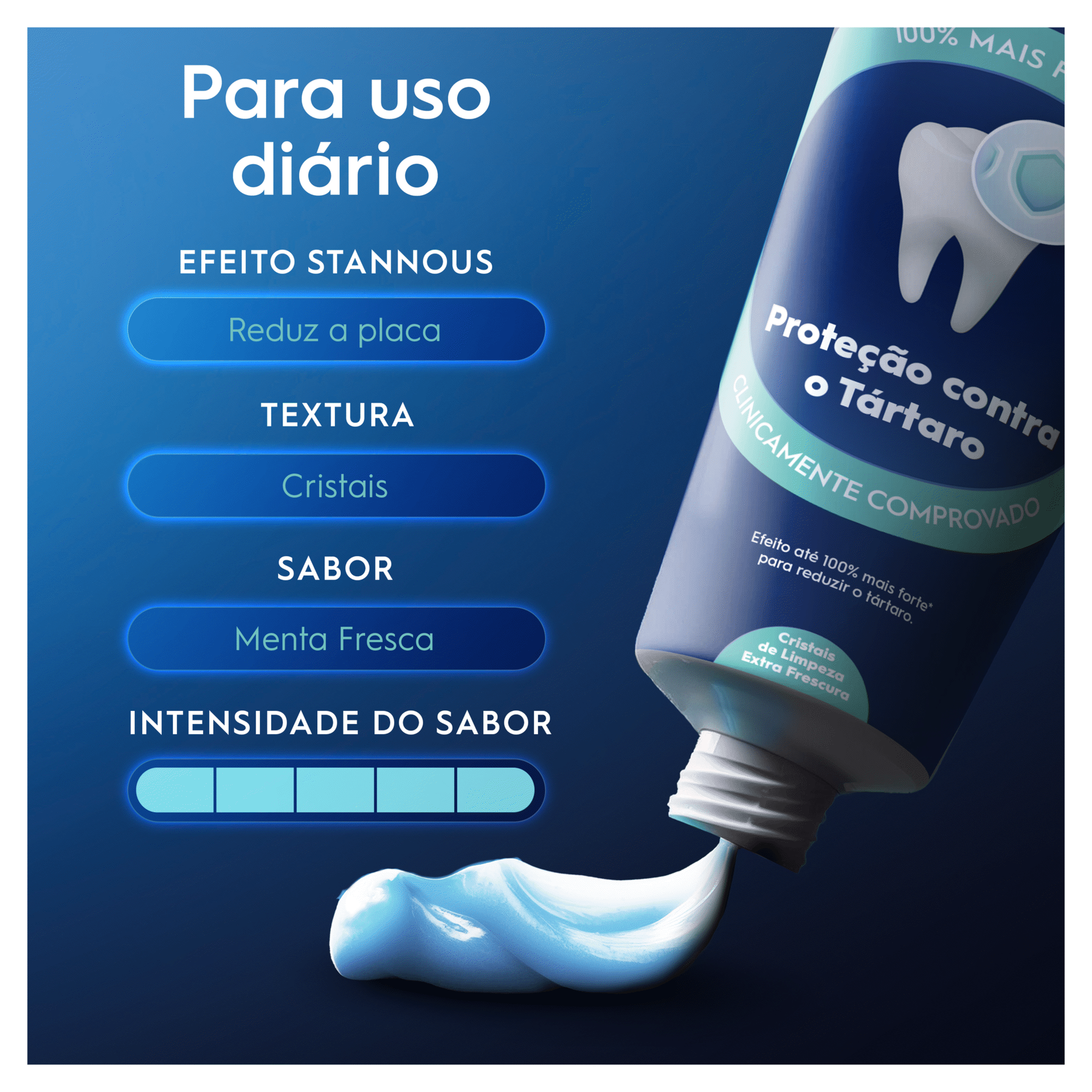 Pasta de Dentes Advanced Controlo T&aacute;rtaro