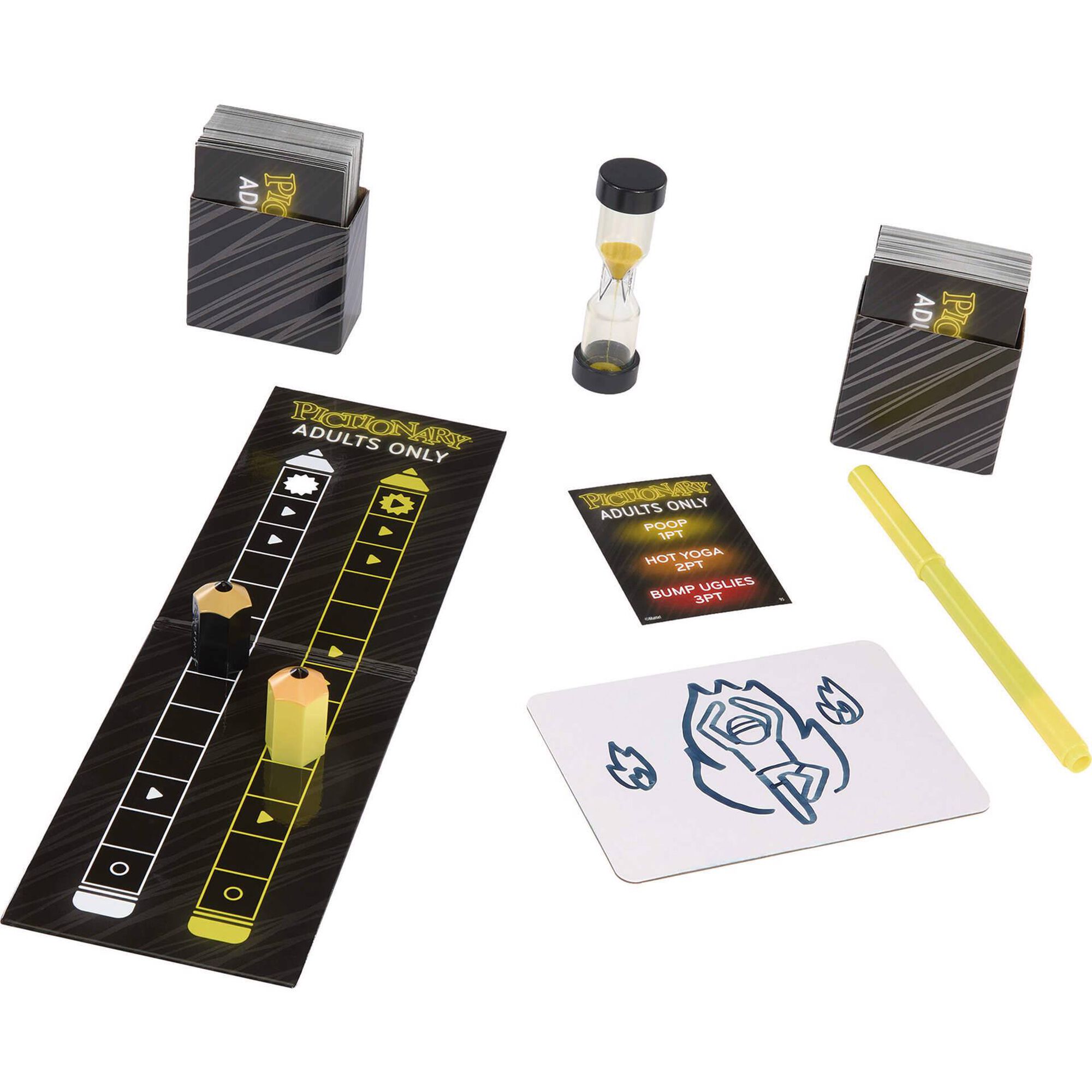 Jogo de Tabuleiro Pictionary Adults Only