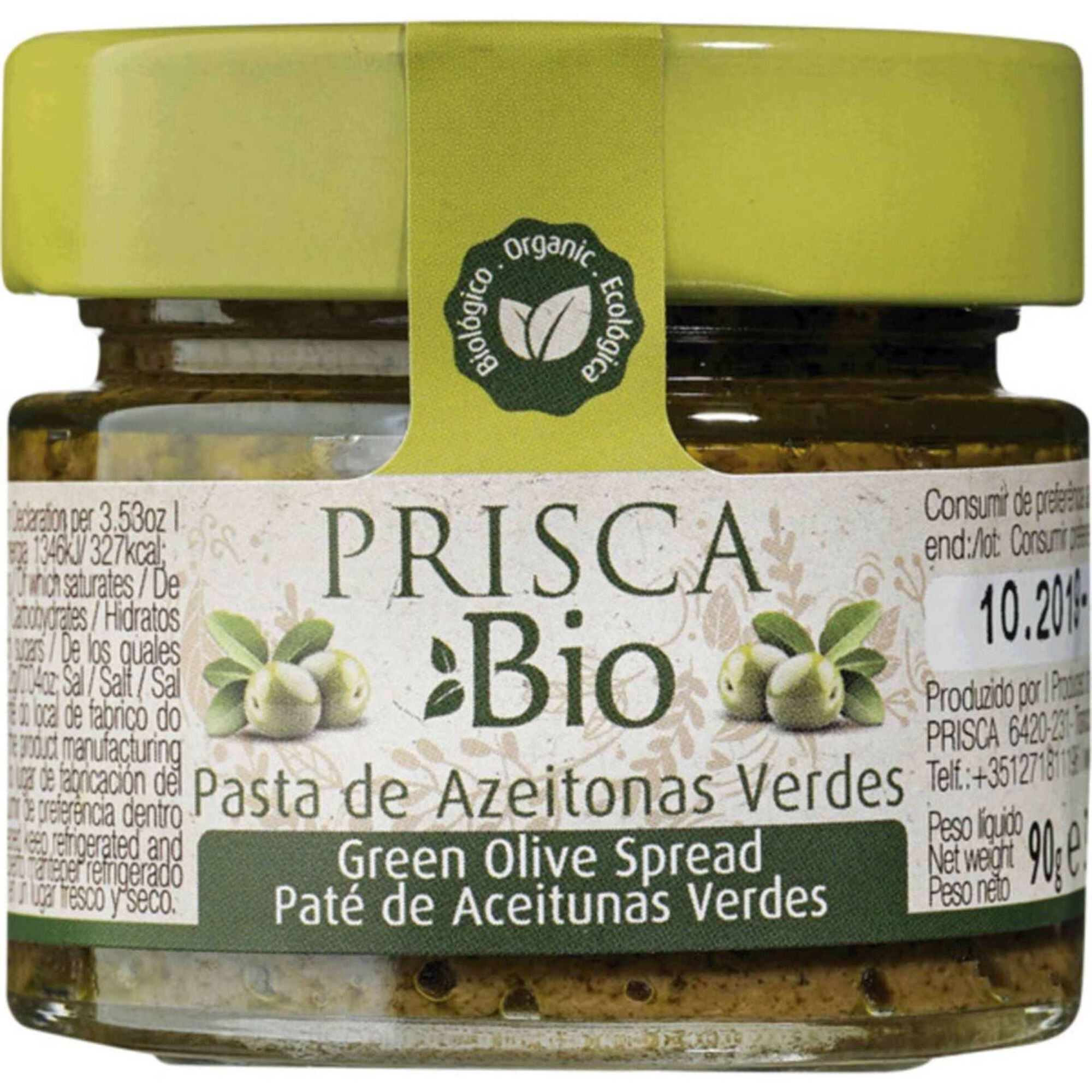Pasta de Azeitona Verde