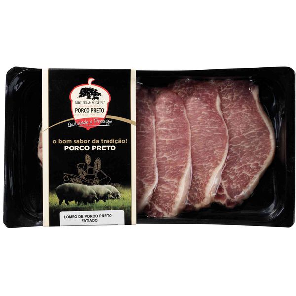 Lombo de Porco Preto Fatiado Miguel & Miguel