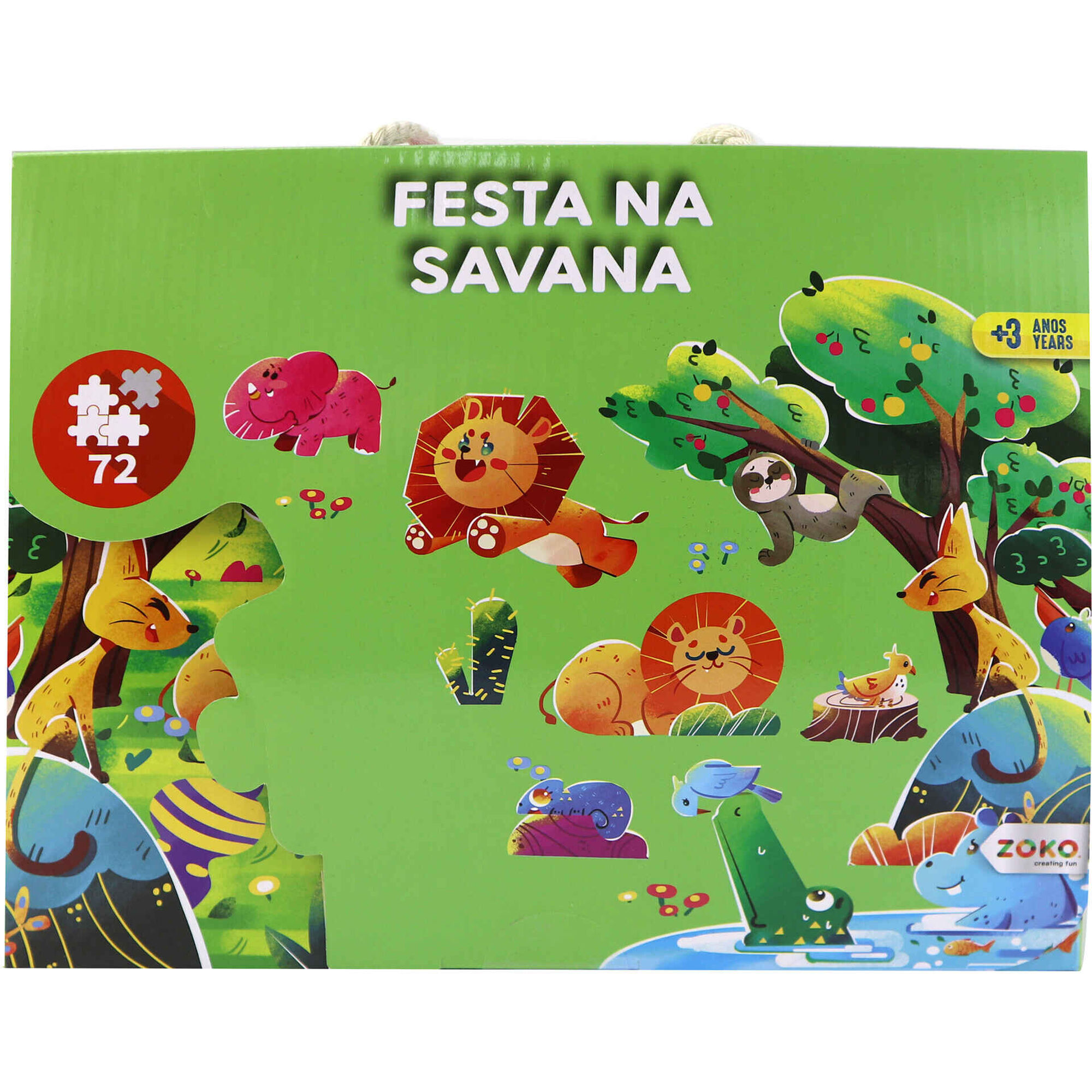 Zoko - Puzzle 72 Pe&ccedil;as