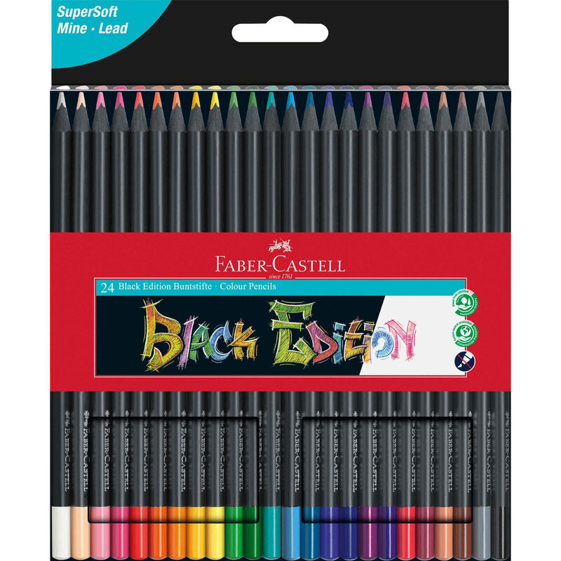 Lápis de Cor Black Edition Faber-Castell