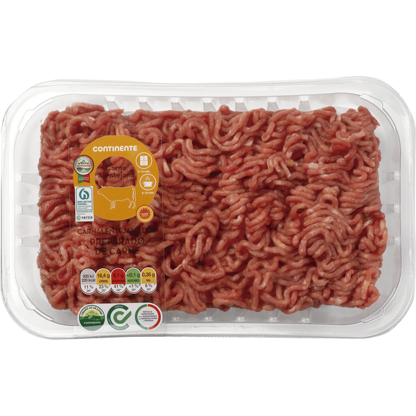 Preparado de Carne Picada de Bovino Carnalentejana DOP Continente