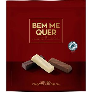 Sticks de Chocolate Belga Sortido Bem Me Quer