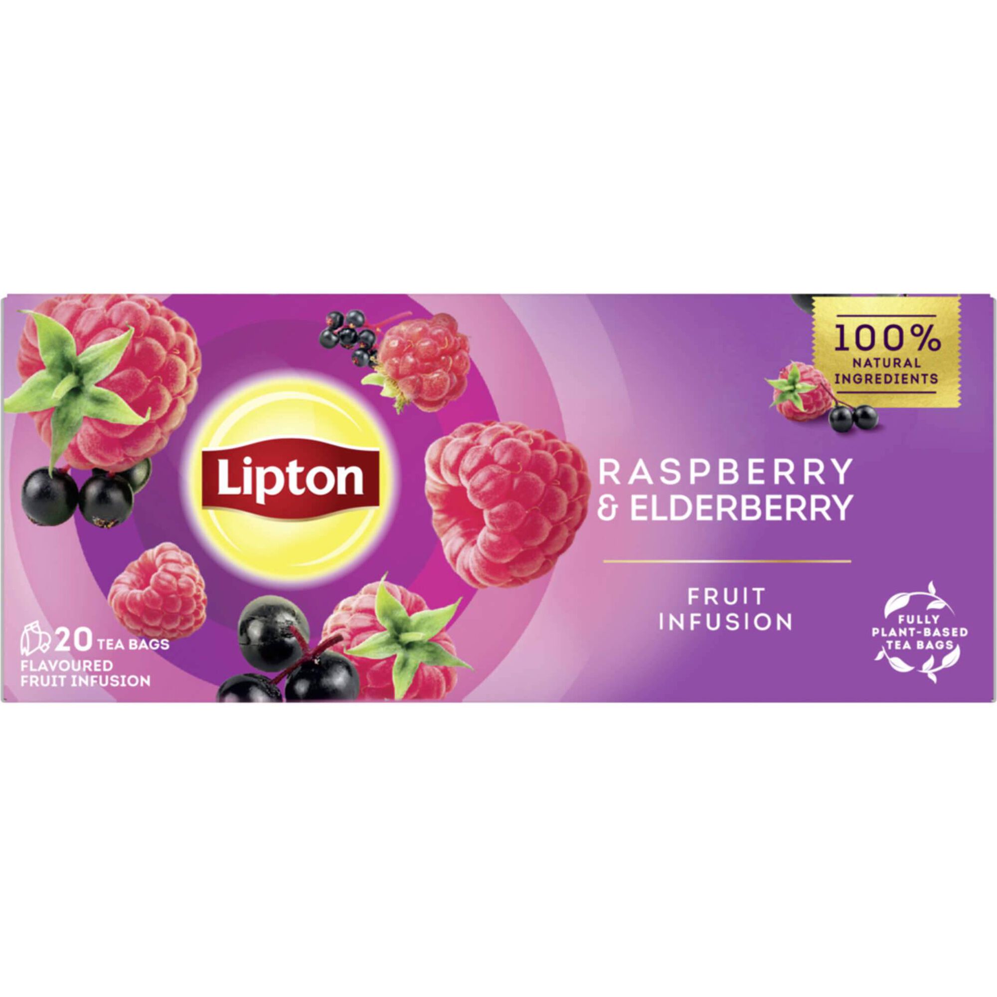 Infus&atilde;o Framboesa Sabugueiro Saquetas