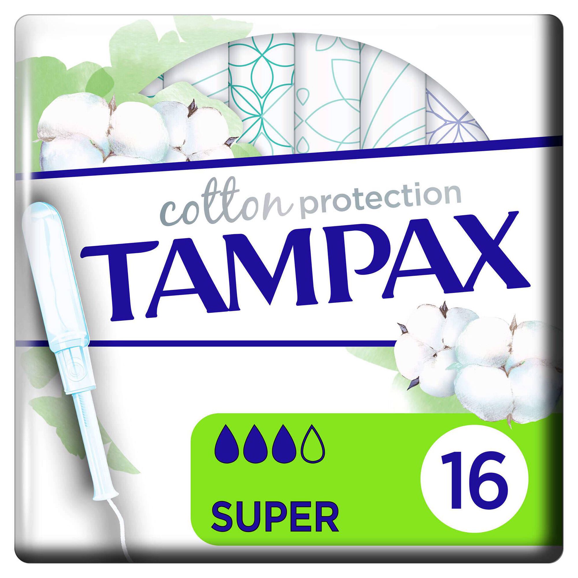 Tampão com Aplicador Cotton Protection Super