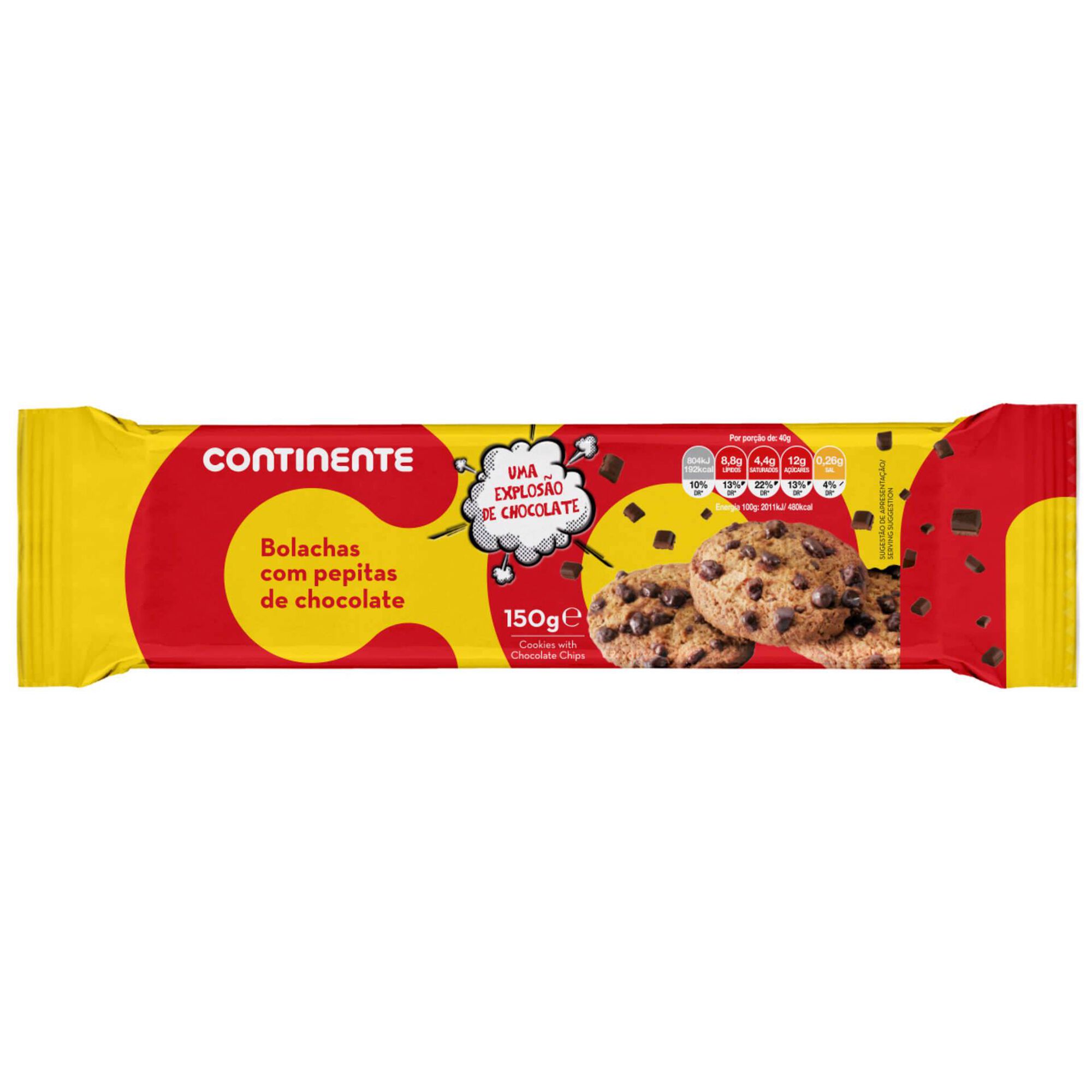 Bolachas com Pepitas de Chocolate Bolachas com Pepitas de Chocolate