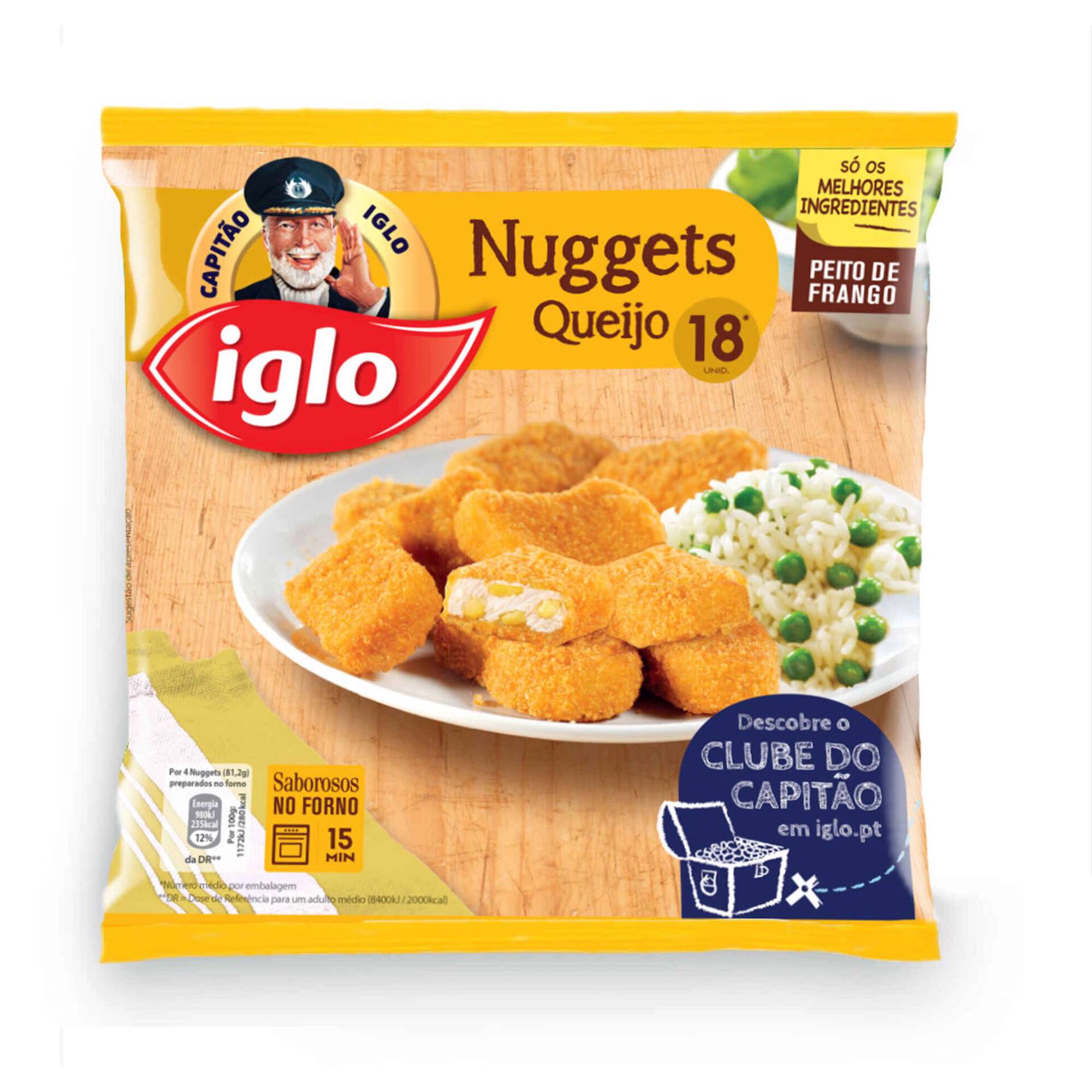 Nuggets de Frango e Queijo Nuggets de Frango e Queijo