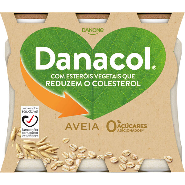 Iogurte Líquido Reduz Colesterol Aveia Danacol Danone