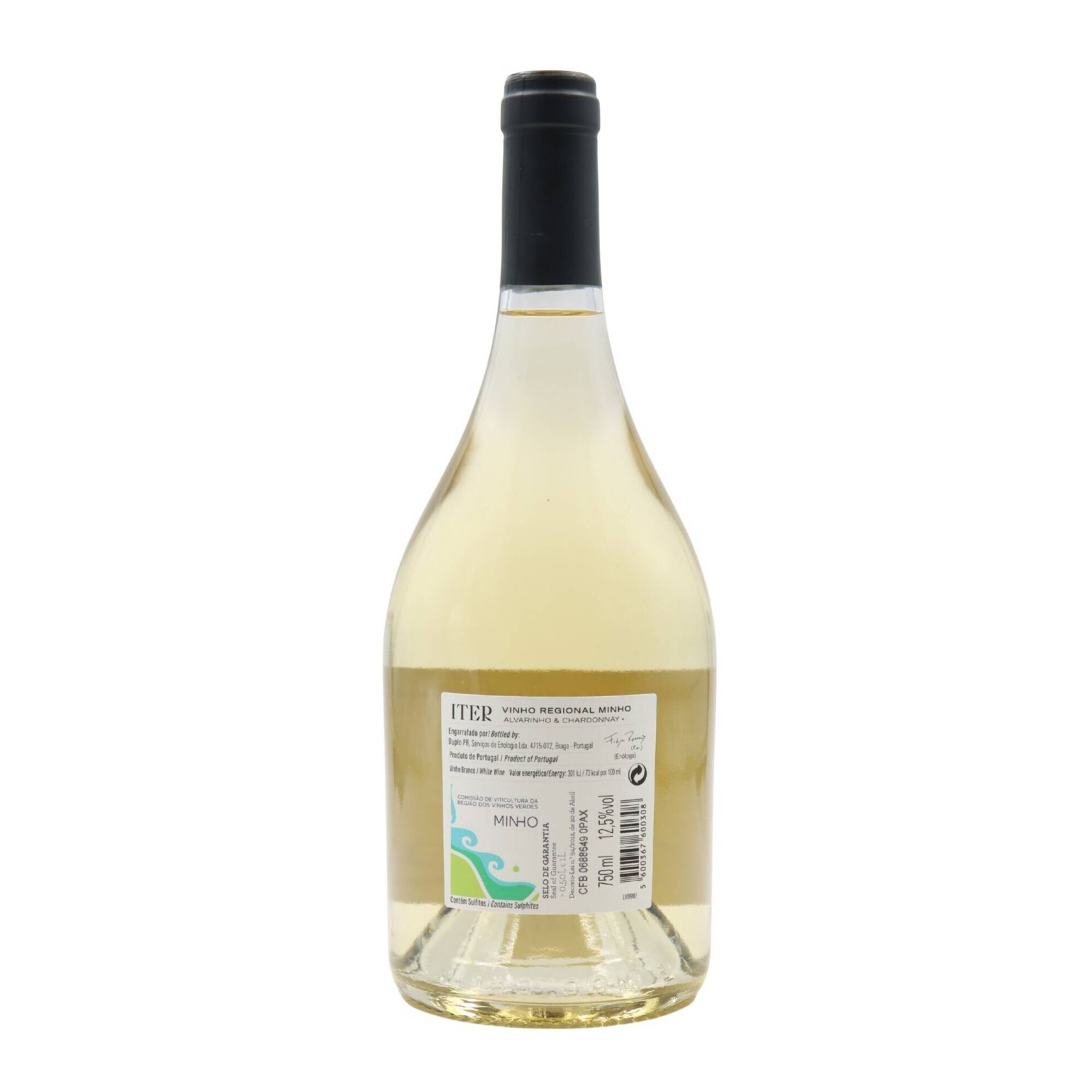 Iter Alvarinho Chardonnay Douro Vinho Branco