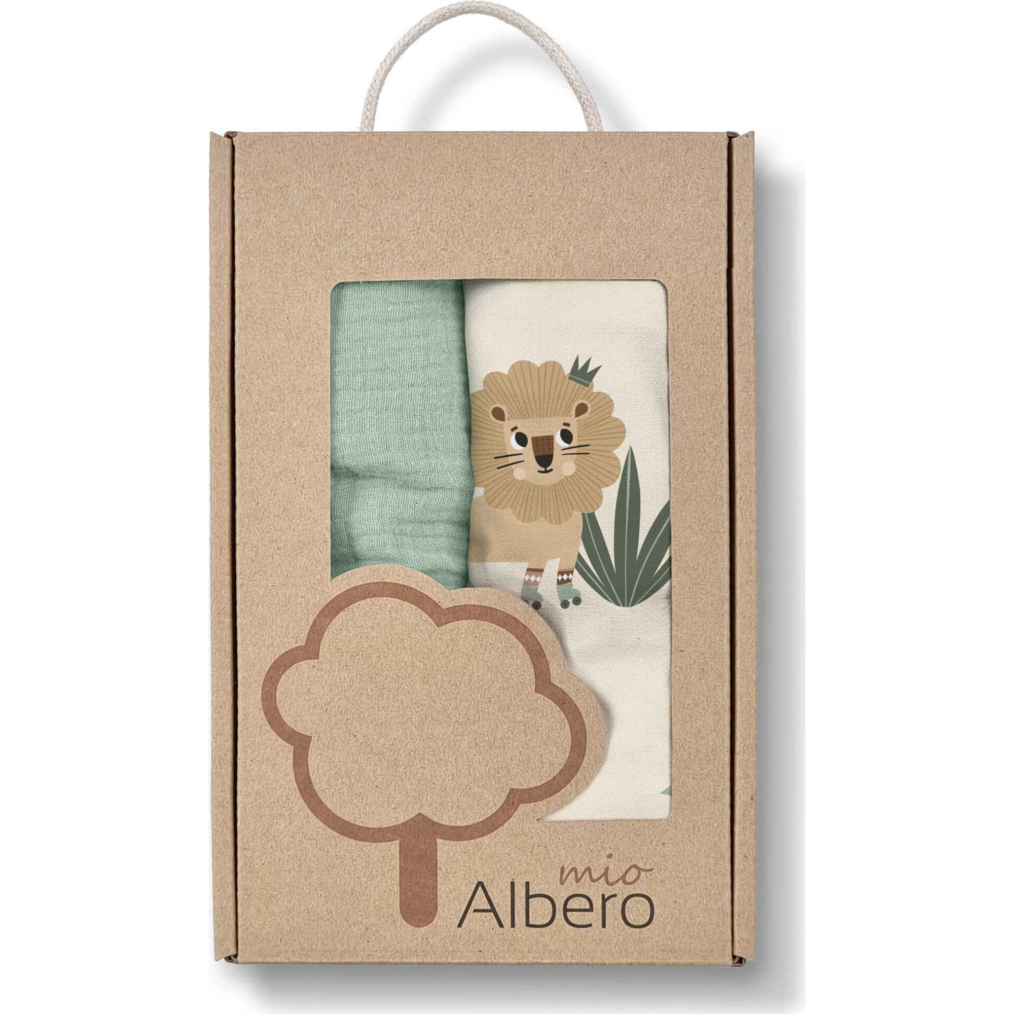 Conjunto 2 Lençóis para Alcofa Animais da Selva