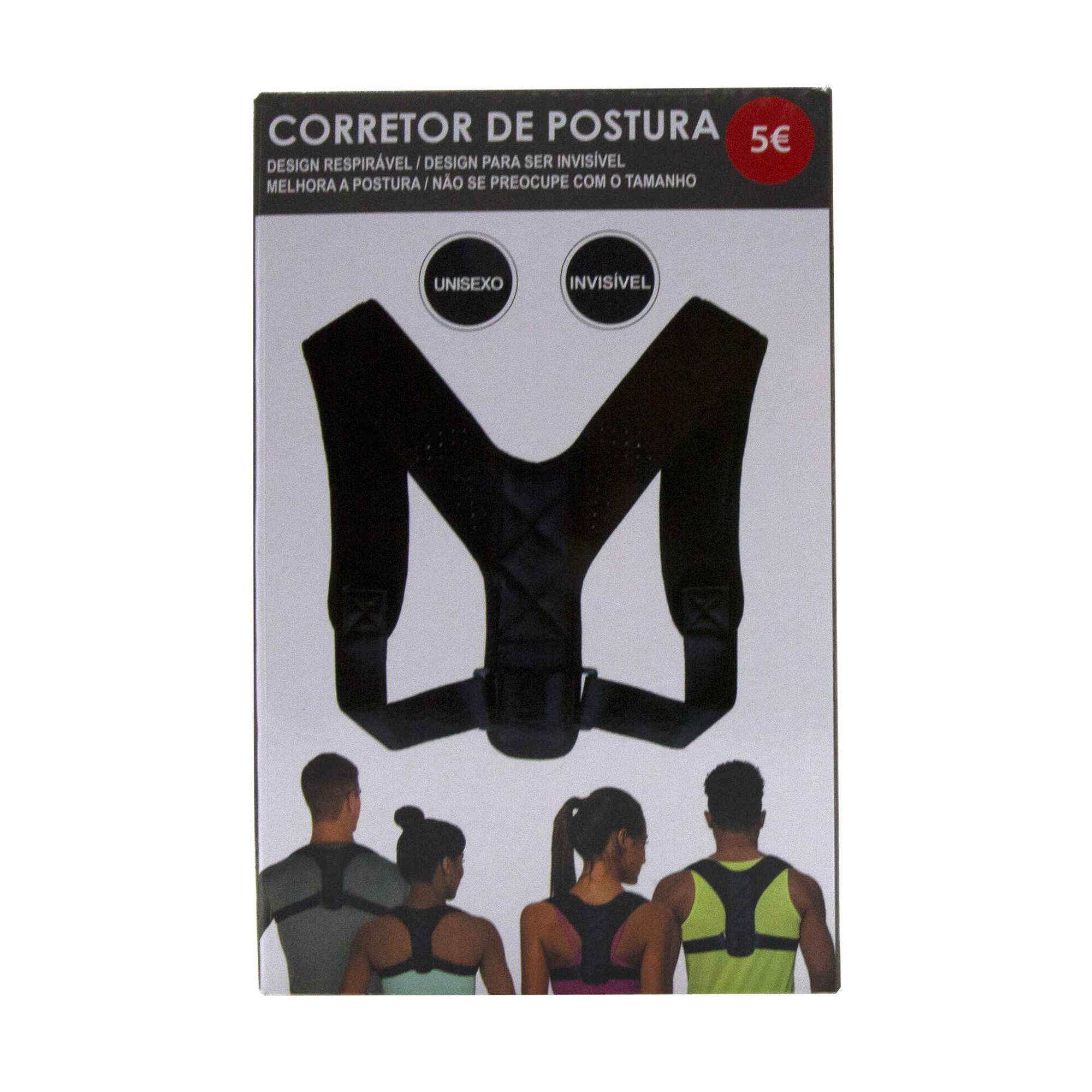 Colete Corretor de Postura Unissexo Bazar&atilde;o