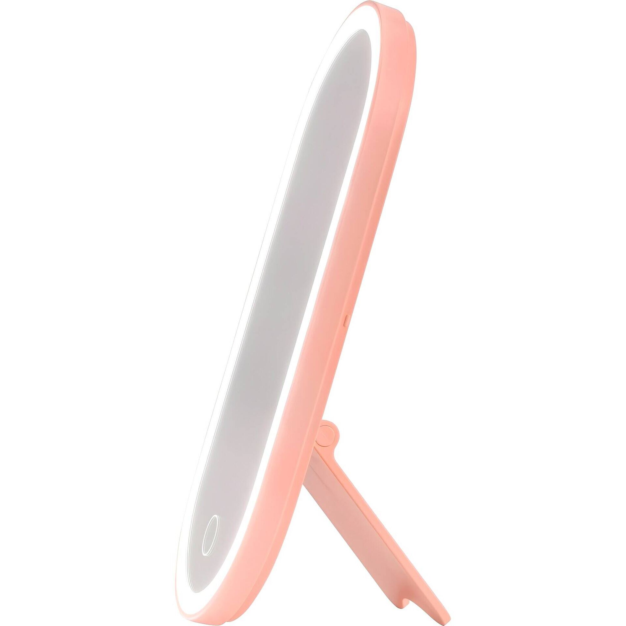 Caixa com Espelho e Led Rosa Marshmallow