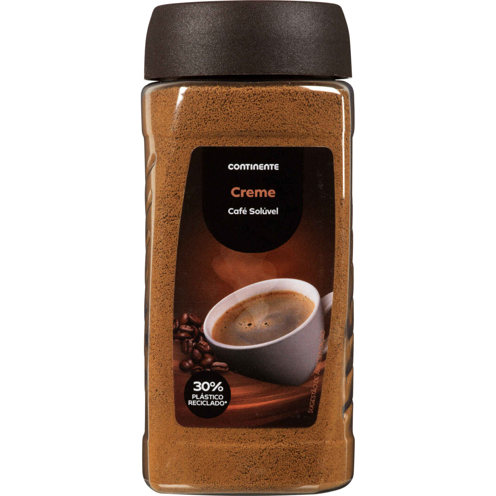 Caf&eacute; Sol&uacute;vel Creme Continente