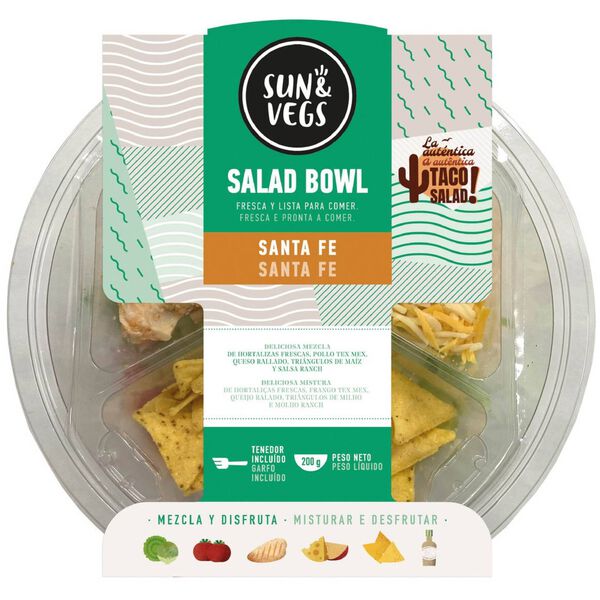 Salada Bowl Santa Fe Sun&Vegs