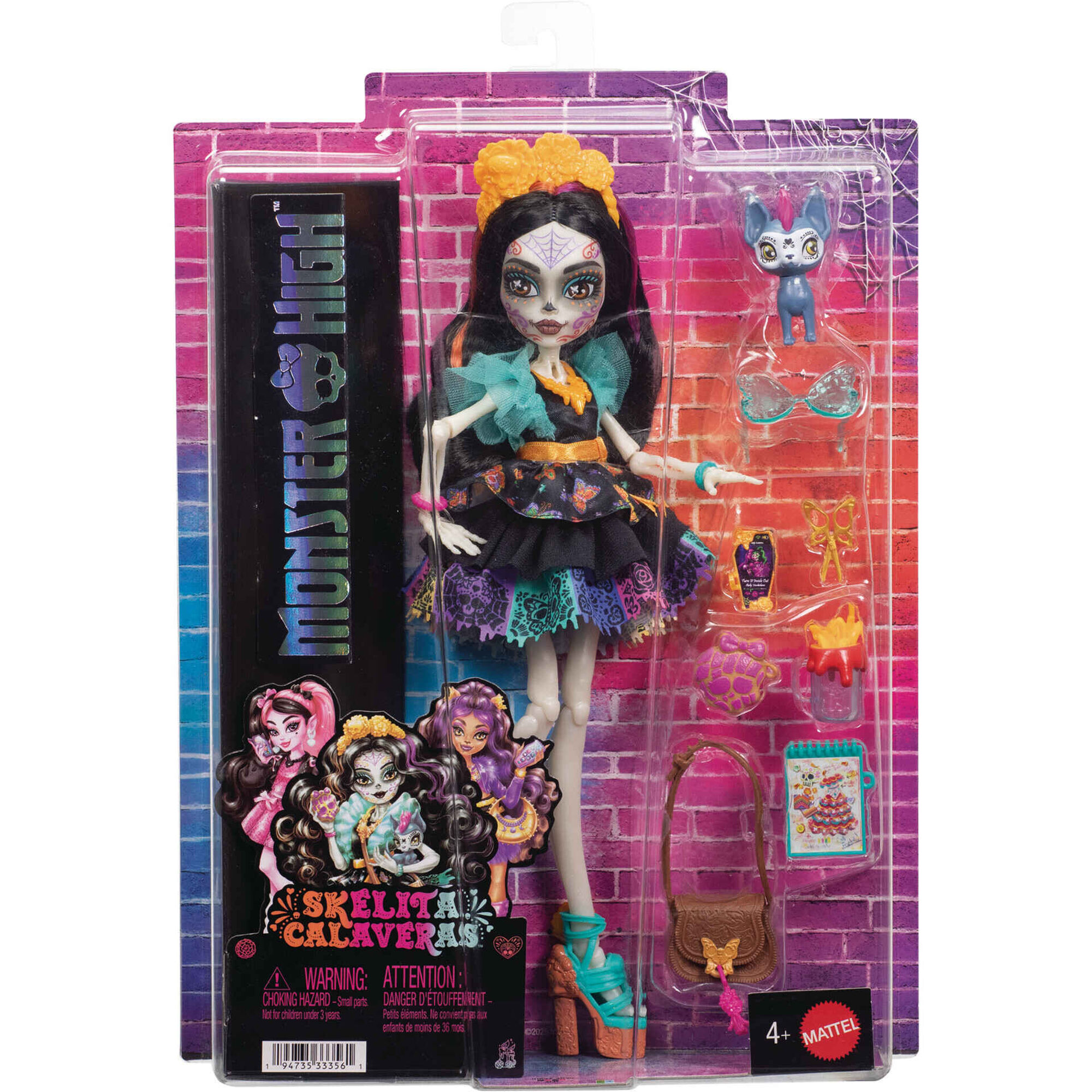 Monster High - Boneca Skelita Calaveras