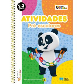 Atividades Pré-escolares Panda - 2-3 Anos