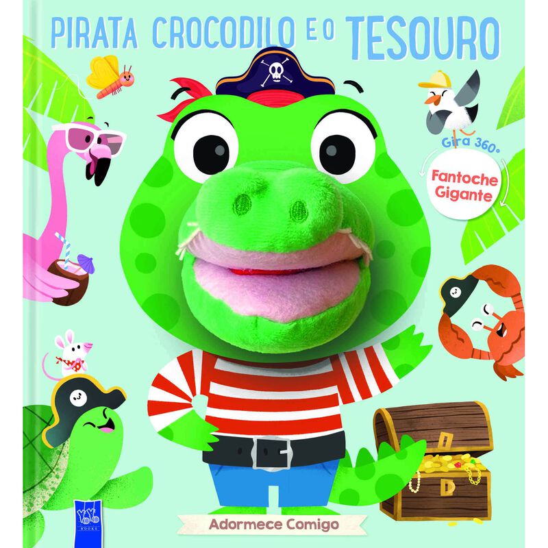 Pirata Crocodilo e o Tesouro de Yoyo Books