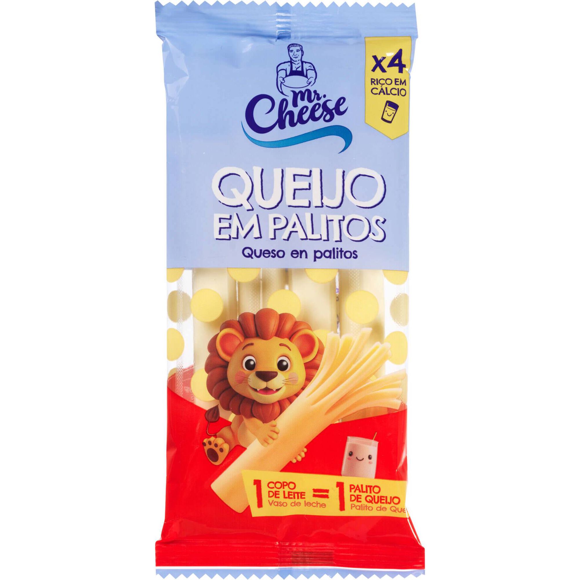 Queijo Mozzarela em Palitos Mr Cheese