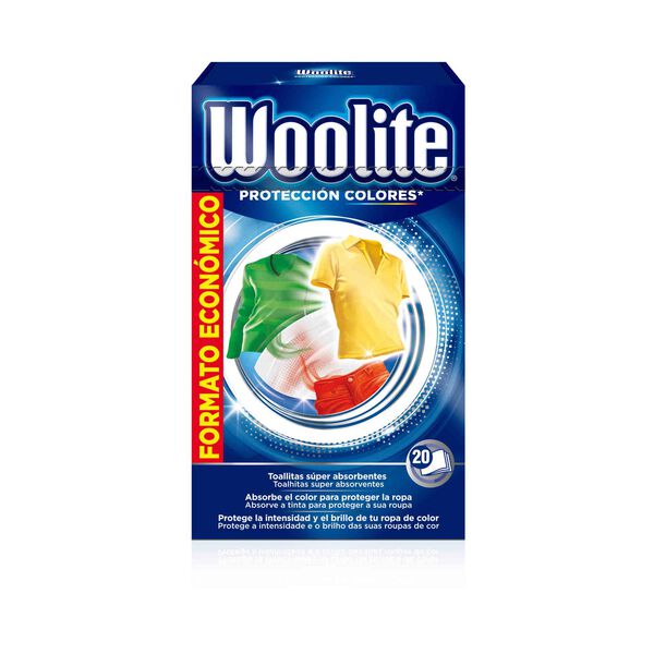 Toalhitas Proteção Cores Woolite