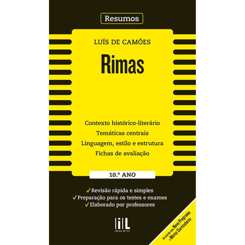 Resumos - Rimas - 10.º Ano de Ideias de Ler