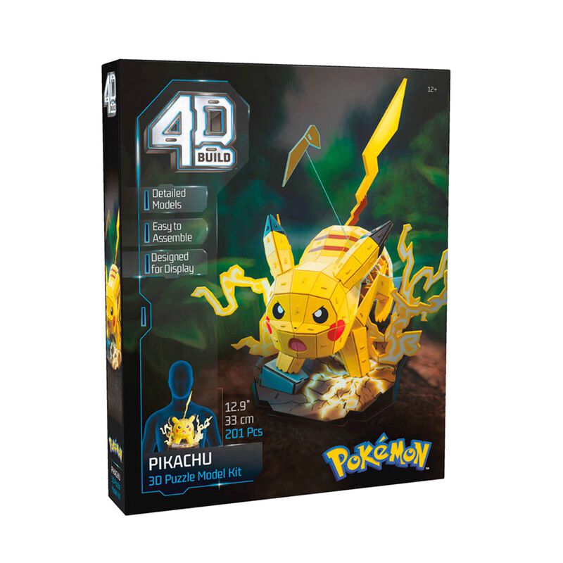 Pokémon - Puzzle 3D Pikachu 201 Peças