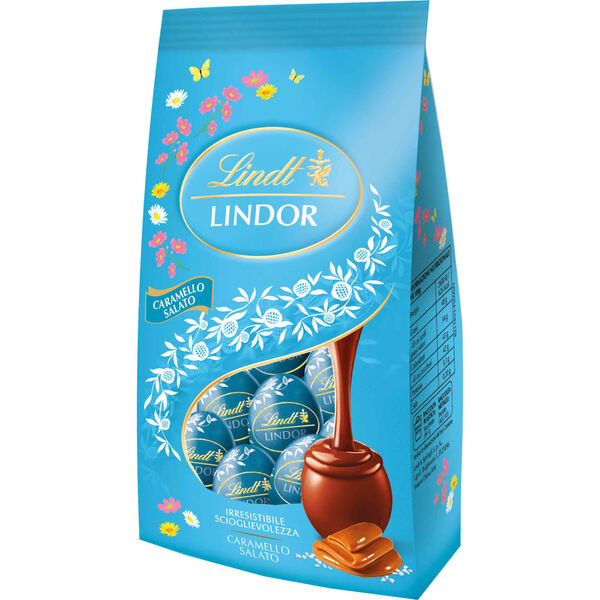 Mini Ovos Chocolate Caramelo Salgado Lindt