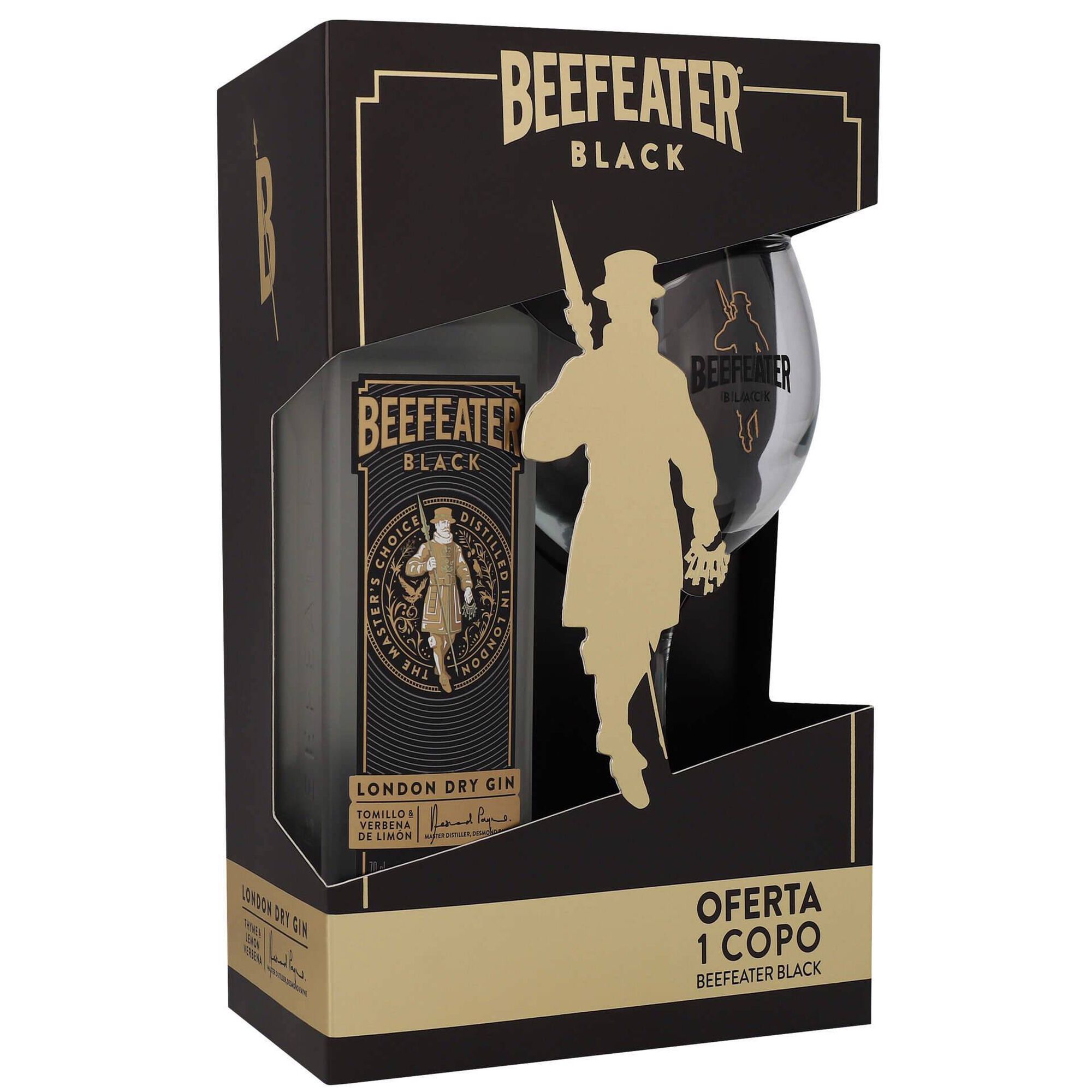 Gin Beefeater Black com Copo Gin Beefeater Black com Copo