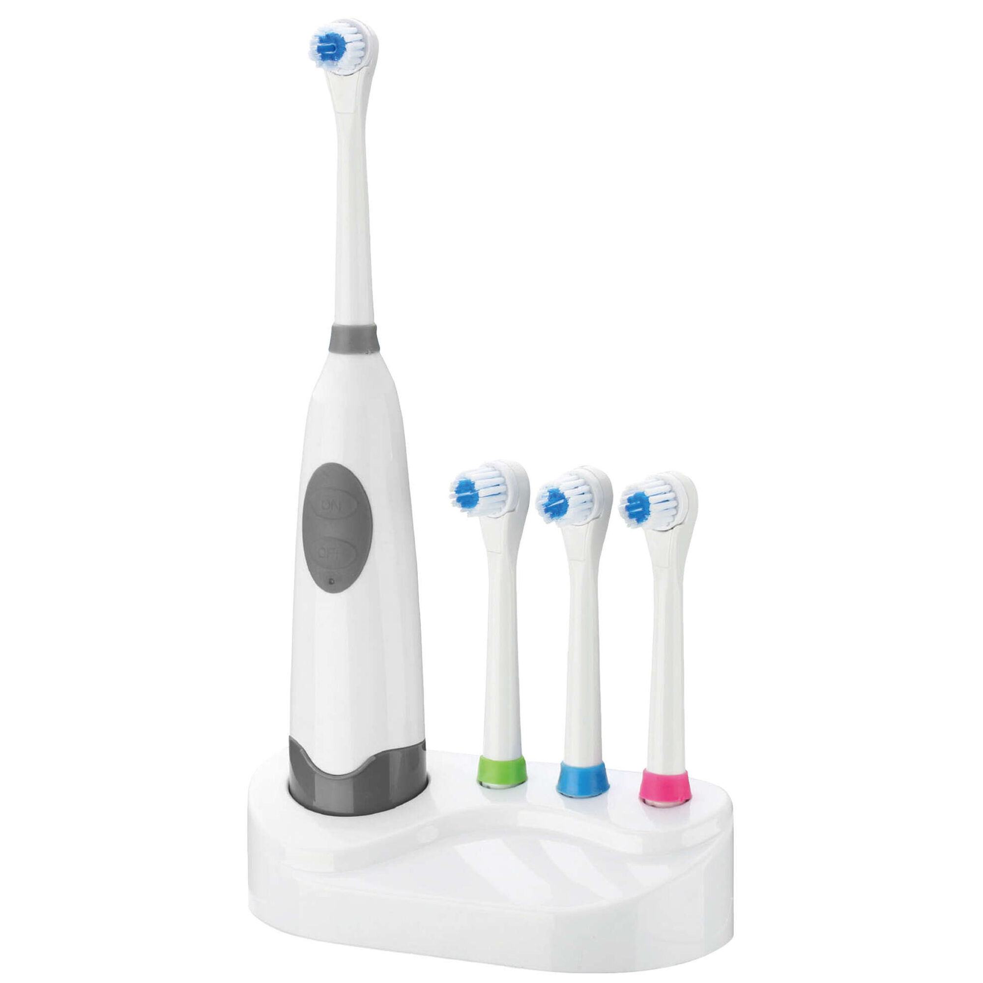 Escova de Dentes El&eacute;trica com 3 Cabe&ccedil;as Bazar&atilde;o