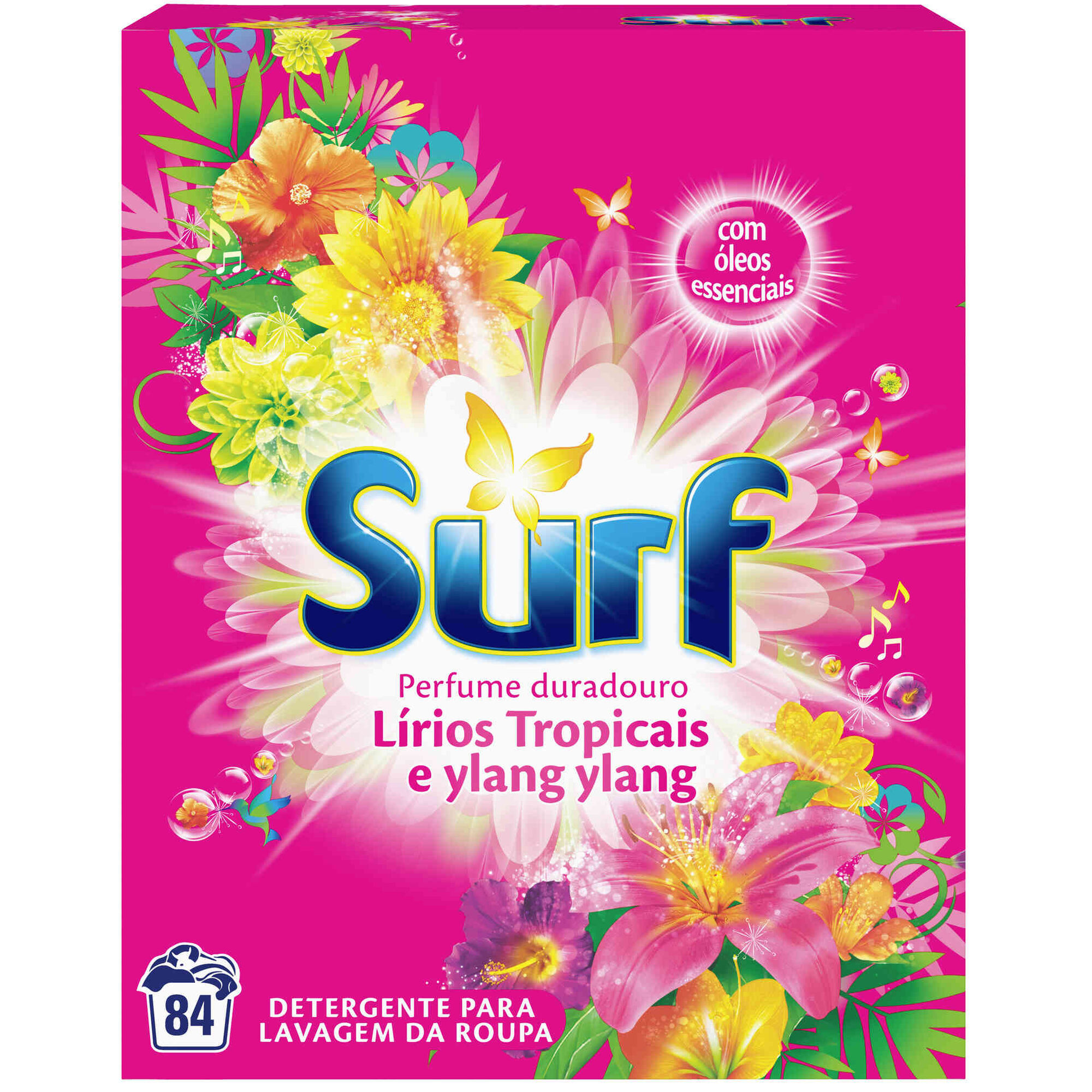 Detergente Máquina Roupa Pó Tropical