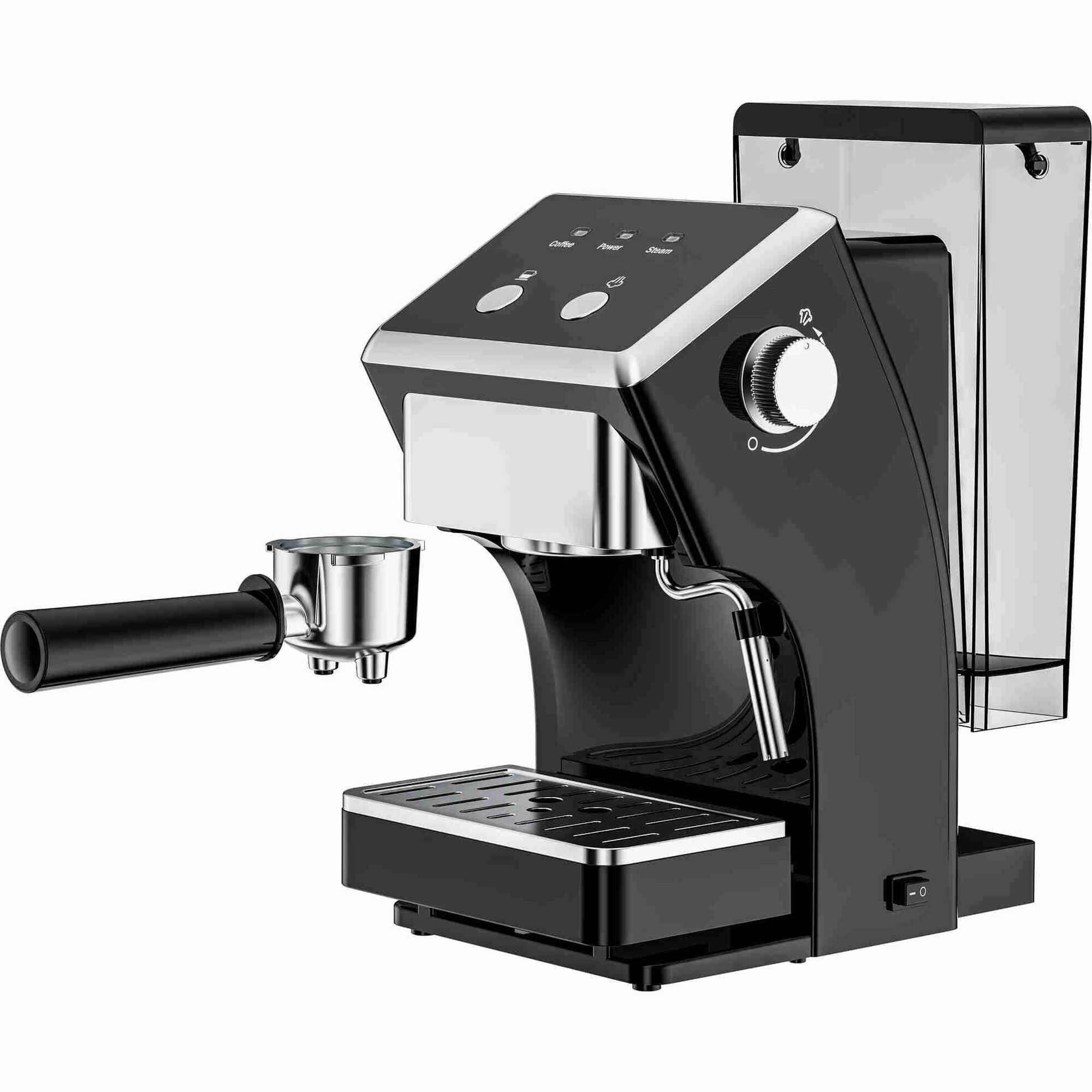 M&aacute;quina de Caf&eacute; Expresso Manual 1050W Preta Bazar&atilde;o