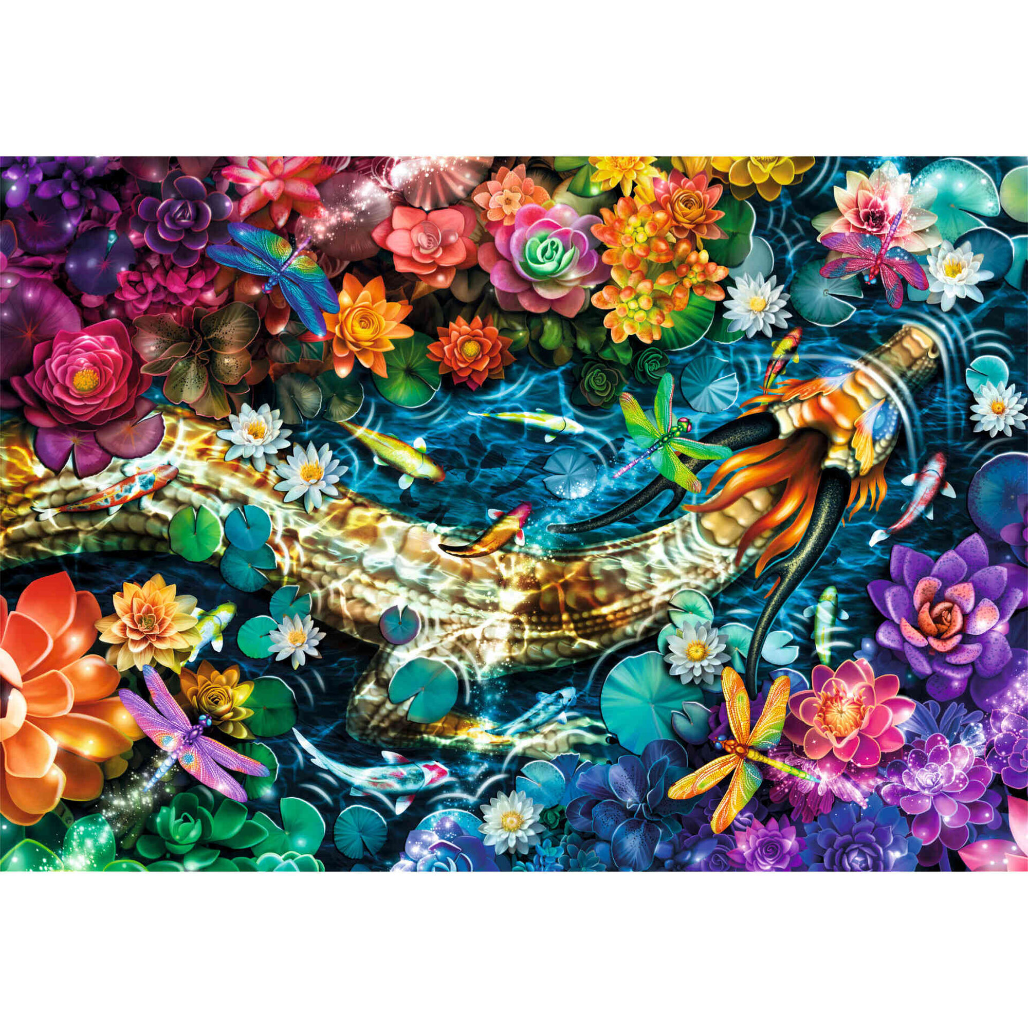 Clementoni - Puzzle Koi River 1000 Pe&ccedil;as