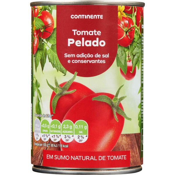 Tomate Pelado Inteiro Continente