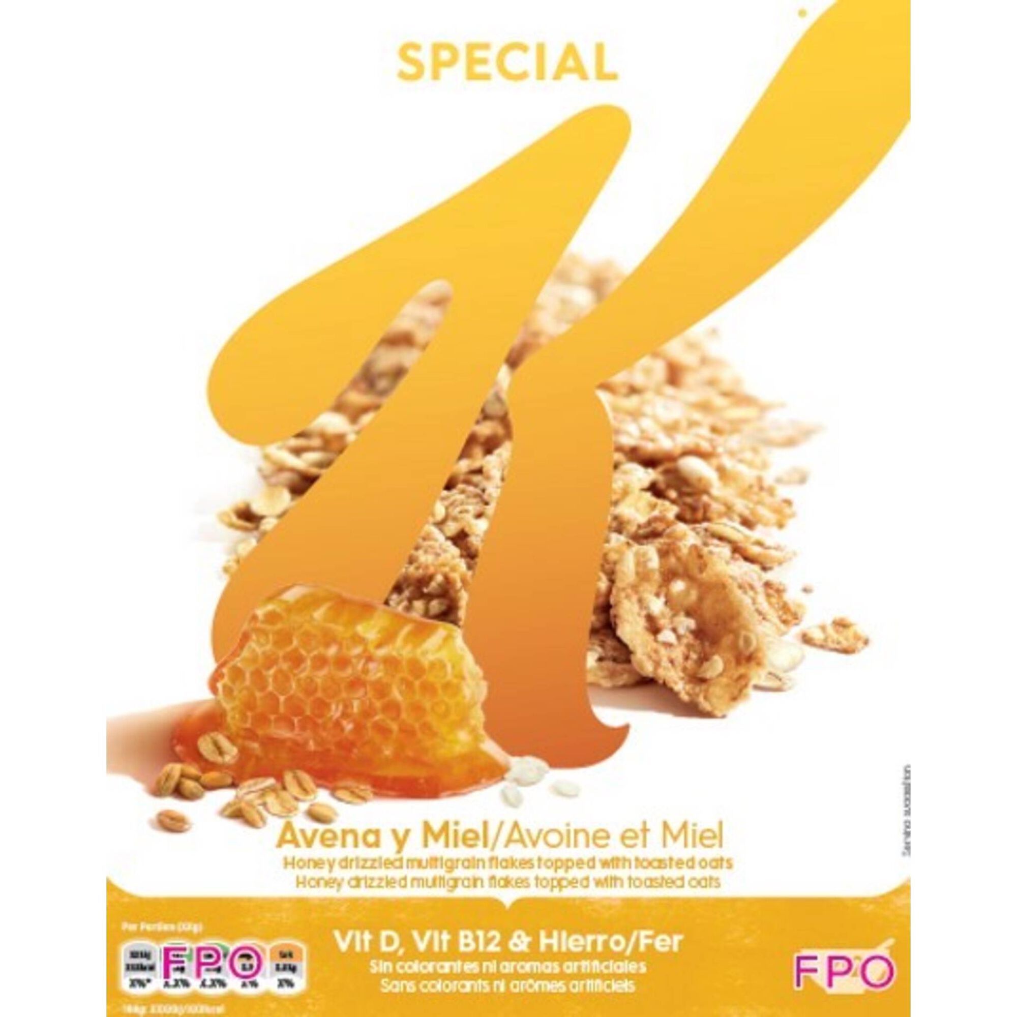 Cereais Special K Aveia e Mel Cereais Special K Aveia e Mel