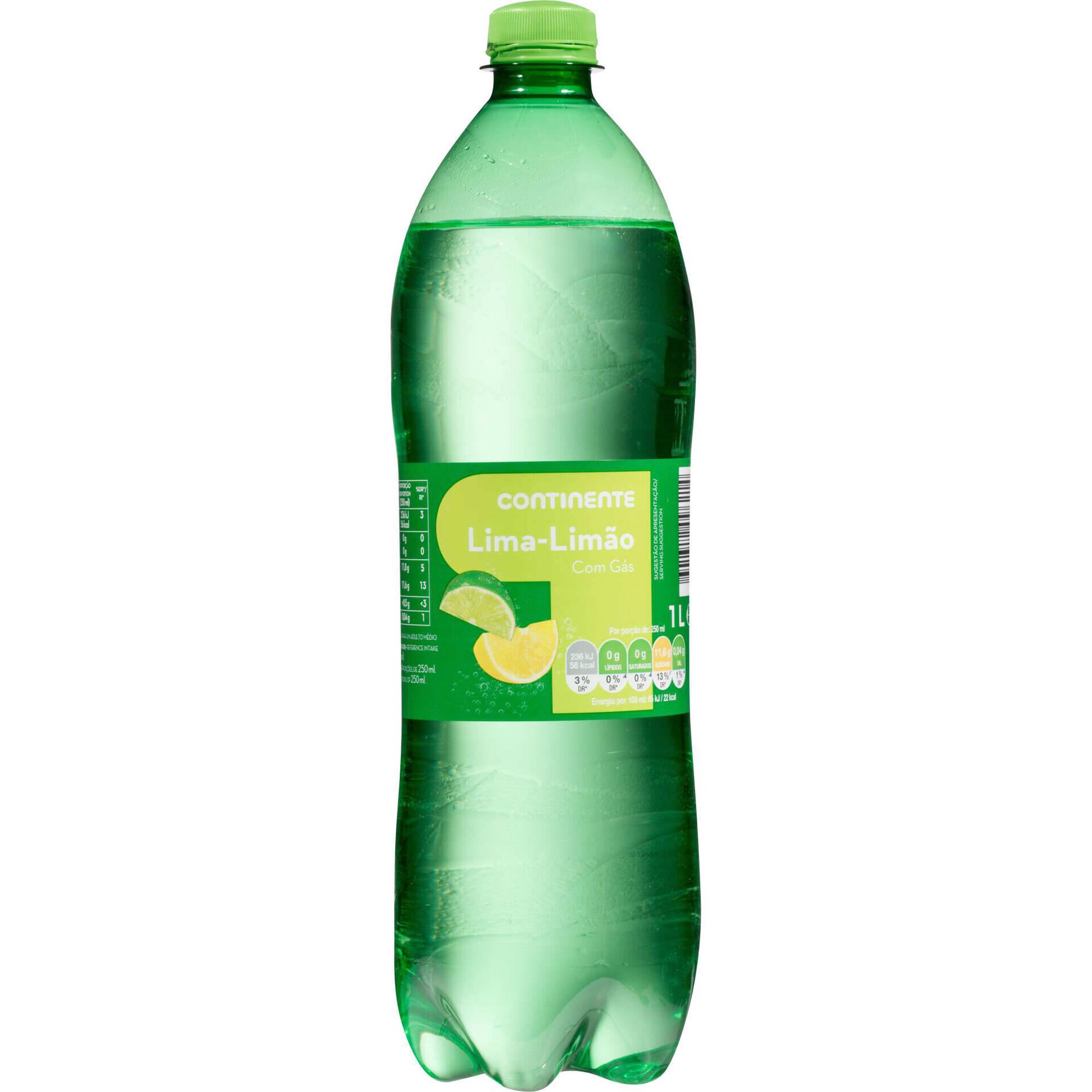Refrigerante com G&aacute;s Lima Lim&atilde;o Continente