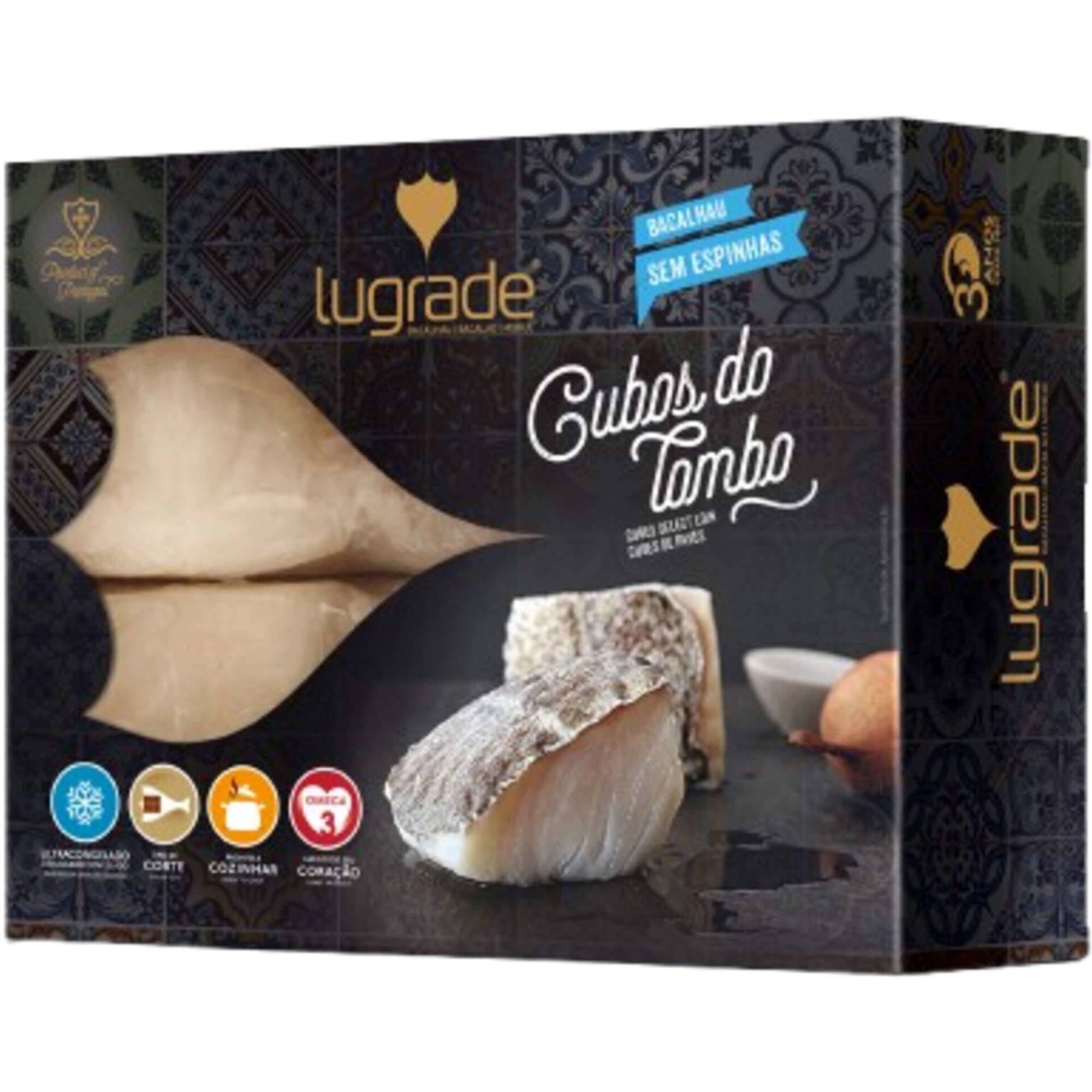 Cubos do Lombo de Bacalhau Ultracongelado