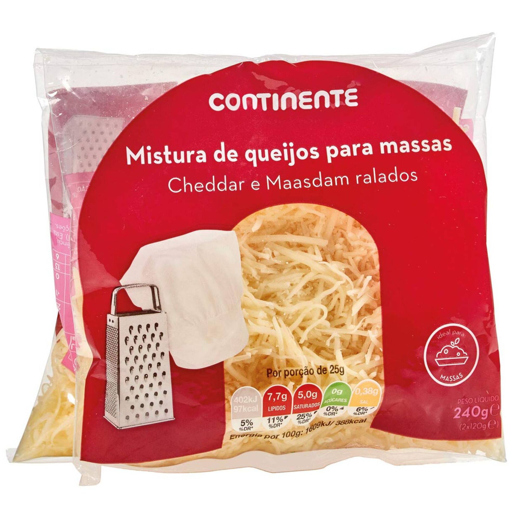 Queijo para Massas Ralado Queijo para Massas Ralado