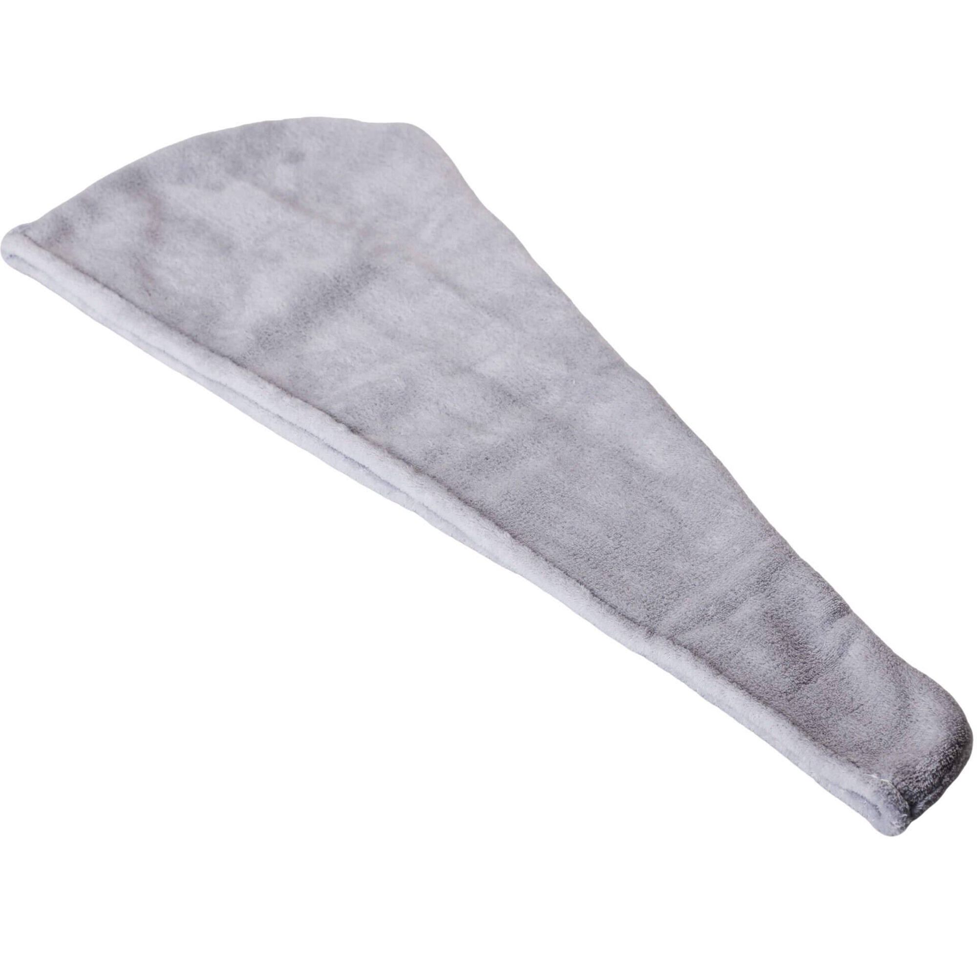 Turbante Microfibra Cinza Kasa