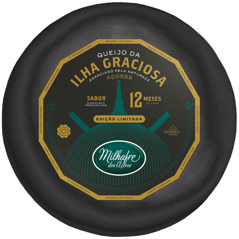 Queijo Ilha Graciosa 12 Meses de Cura Milhafre