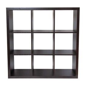 Estante 3x3 Cubos 111x39x111cm Preta