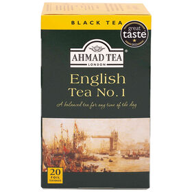 Ch&aacute; Preto English N&ordm;1 Saquetas Ahmad