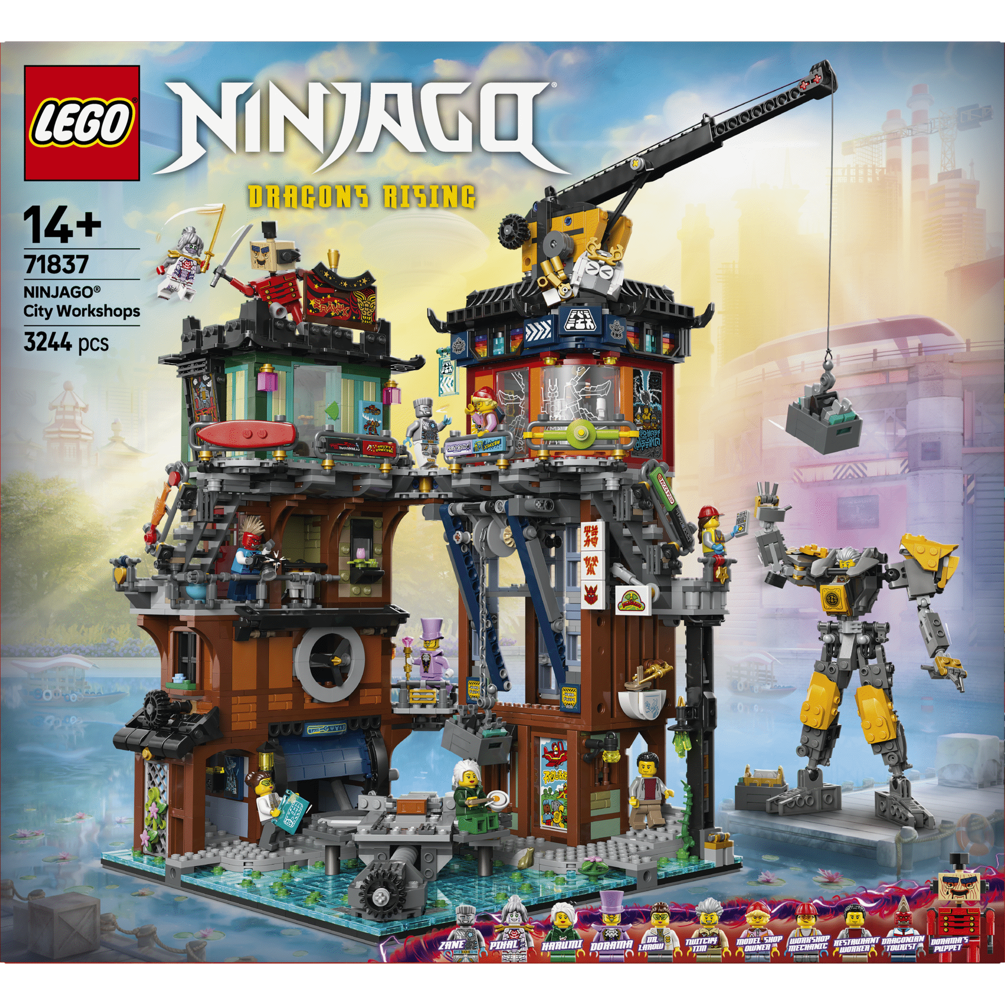 LEGO Ninjago - Oficinas da Cidade de NINJAGO - 71837