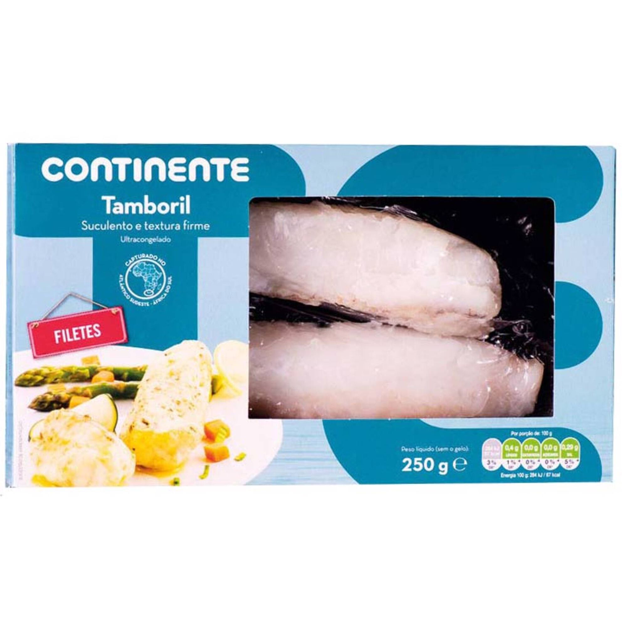 Filetes de Tamboril Ultracongelado Continente