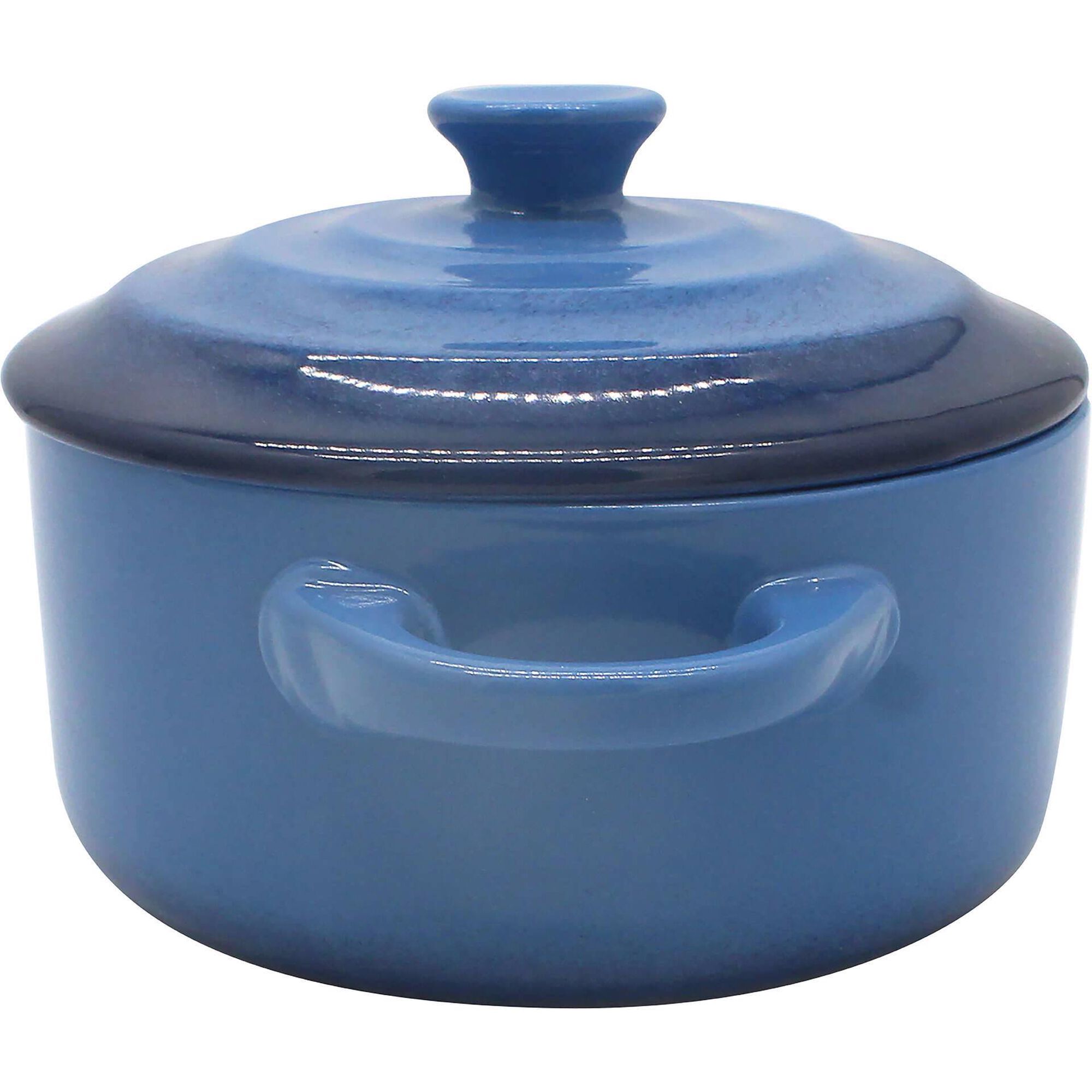 Mini Ca&ccedil;arola para Forno 13,8cm Azul