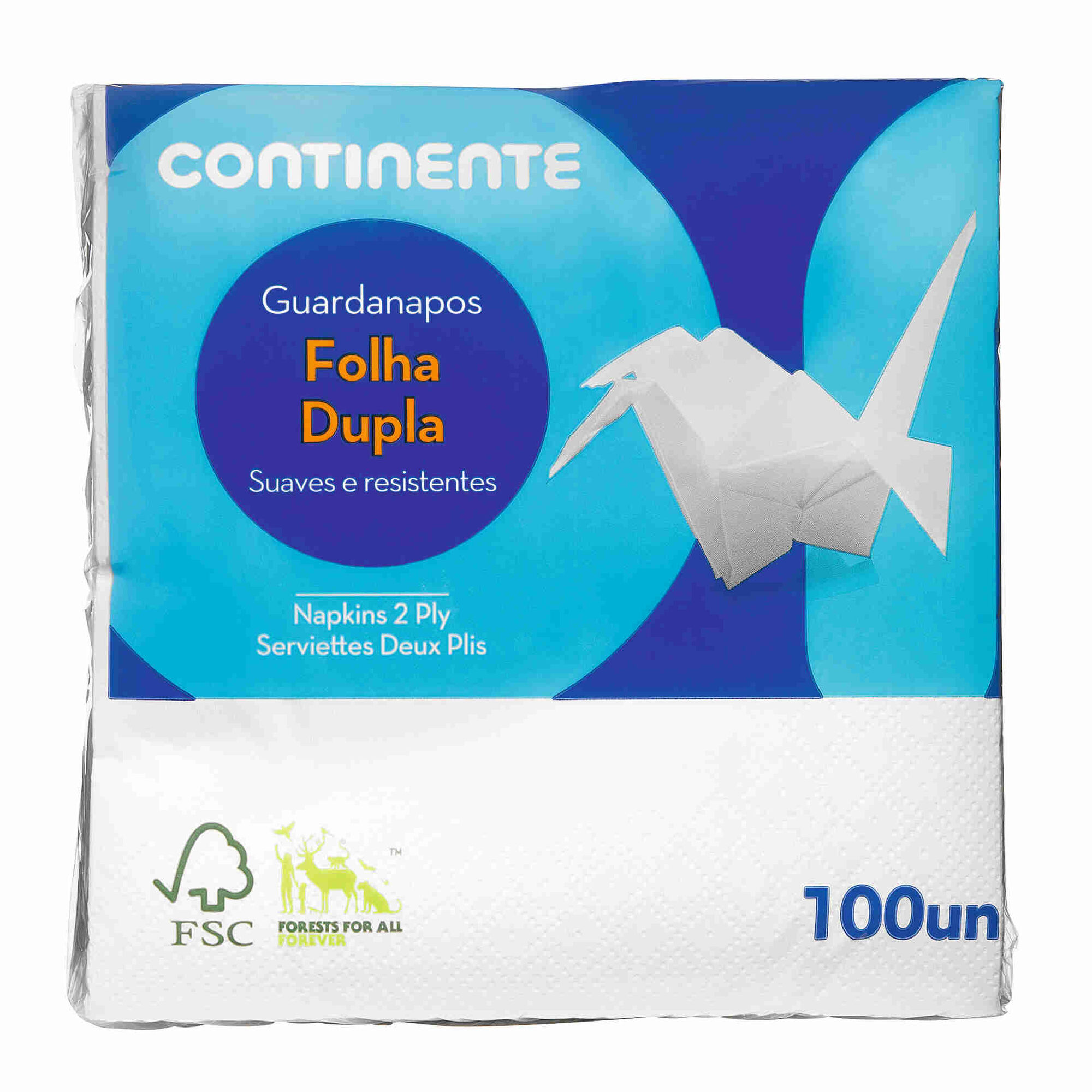 Guardanapos 2 folhas Continente