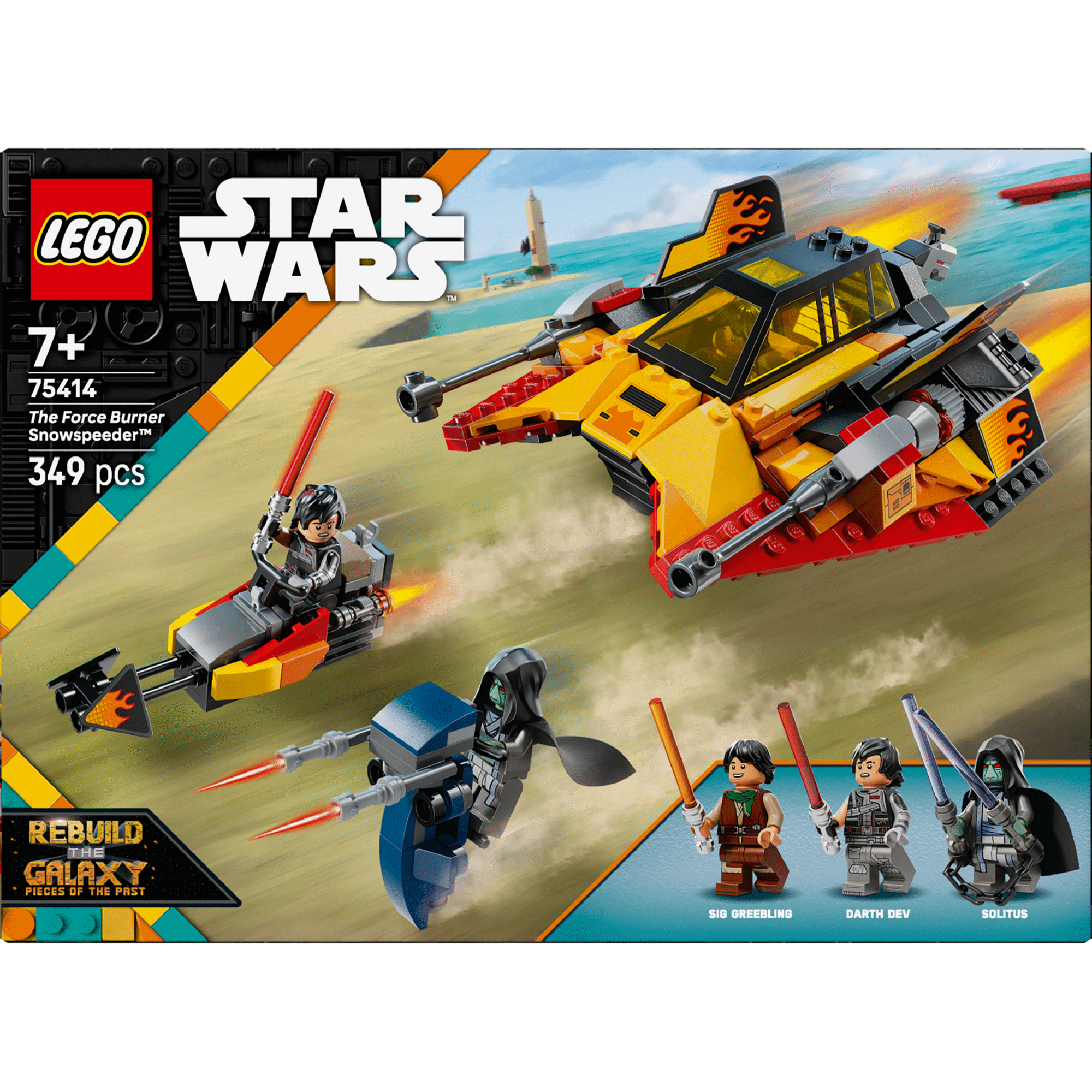 The Force Burner Snowspeeder  - 75414
