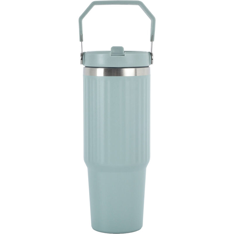Garrafa Térmica 900ml Verde Ceramic Colors Kasa