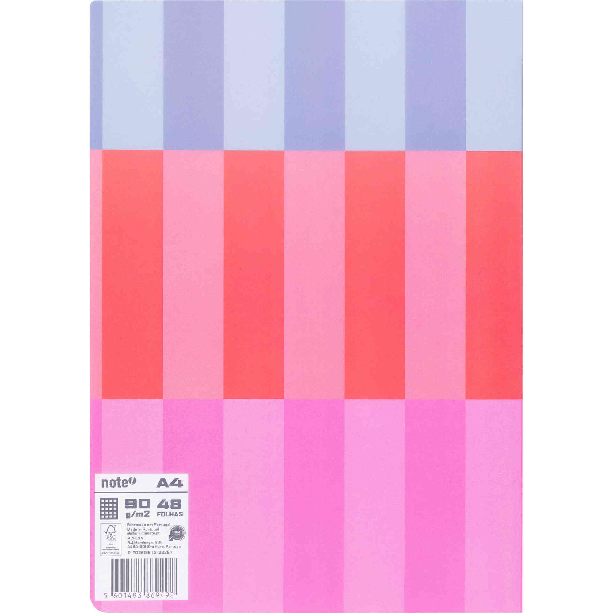 Caderno Note! Agrafado Flex&iacute;vel A4 Quadriculado Dynamic para App Leccit (v&aacute;rias cores)