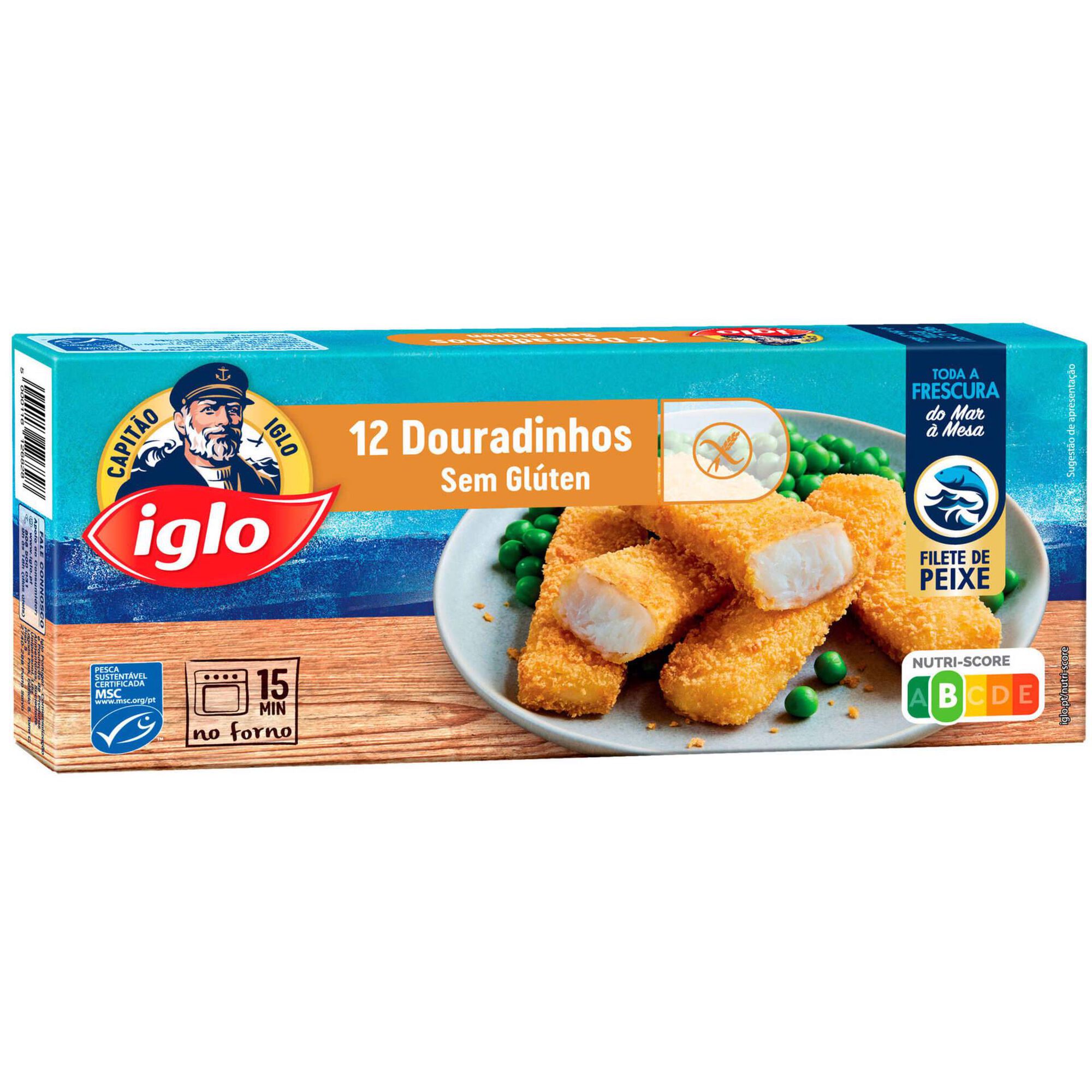 Douradinhos de Peixe sem Glúten