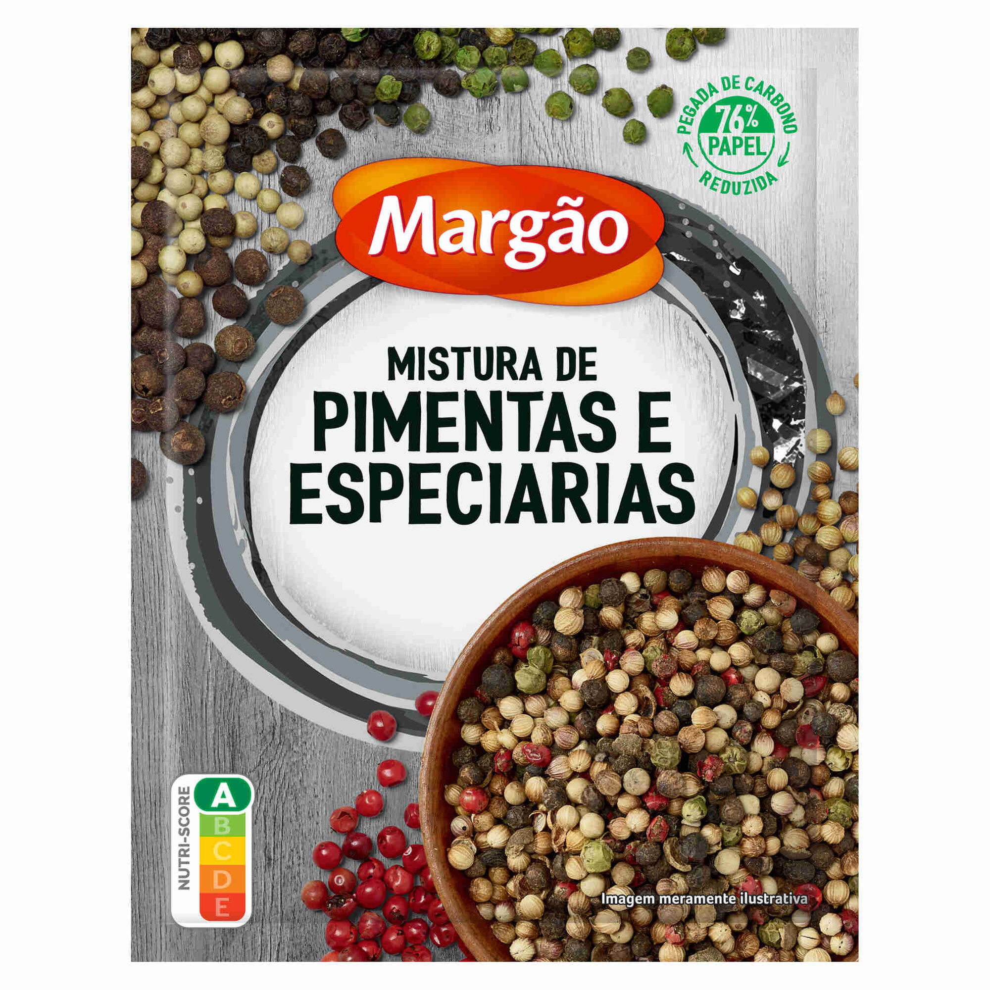 Mistura de Pimentas em Grão em Saqueta